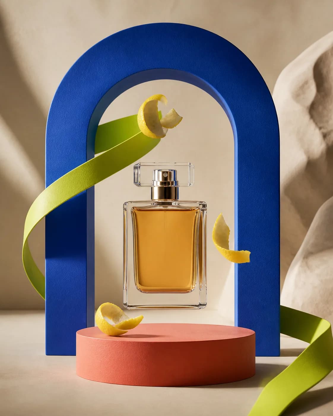 Cinematic perfume campaign created from a text prompt